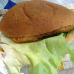 チキン梅じそバーガー：志津屋京阪三条店