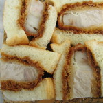 男のローストンカツサンド：志津屋三条店