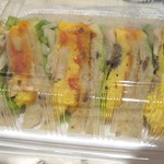 三種のキノコのオムレツサンド：cookhouseホワイティ梅田店