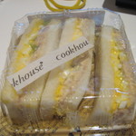 ツナエッグサンド：cookhouse