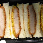 ヘレとんカツサンド：志津屋三条店