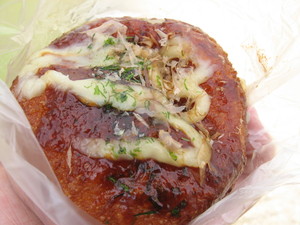 たこ焼きパン：中路ベーカリー