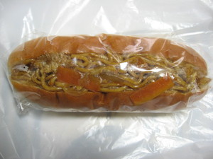 焼きソバパン：しろはとベーカリー