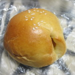 かぼちゃ餡パン：ひこうせん
