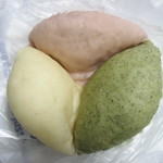 三色あんぱん：志津屋祇園店