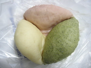三色あんぱん：志津屋