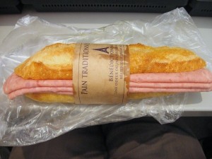モルタデッラとグリュイエールのサンド：パネポルチーニ