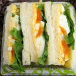 ダブル笑顔の玉子サンド：cascadeゼスト御池店