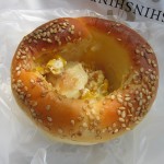キャベツとコーンのコールスロー：進々堂三条河原町店