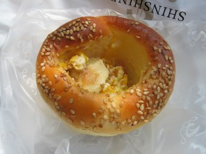 キャベツとコーンのコールスロー：進々堂