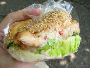 チキンタツタ甘辛バーガー：cascade