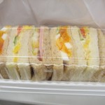 夏野菜のミックスサンド：FREDS CAFE