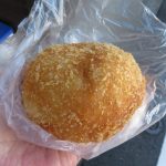 牛すじとごぼうの揚げカレーパン：オレノパンオクムラ