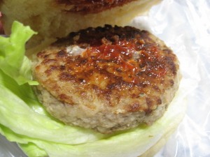 ハンバーガー番長：番長のパン