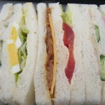 たけのこと照焼チキンの和風サンド：FREDS CAFE