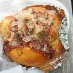 たこ焼パン：ベーカリー柳月堂