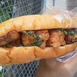 ねぎ塩チキンサンド：こぱん