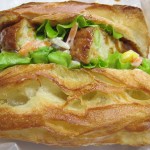 照り焼きとうふハンバーグと根菜サラダ：フルール・ド・ファリーヌ