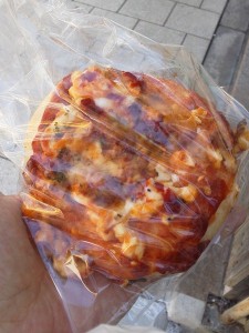 たまごピッツァ：パン工房まごころ