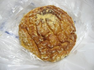きなこメロンパン：ベーカリーバタバタ