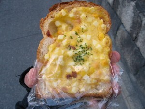玉子トースト：モンパルカマダ