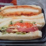 ささみチーズカツサンド：FREDS CAFE梅田店