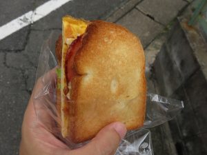ブリアンサンド（ハムエッグ）：ブリアン