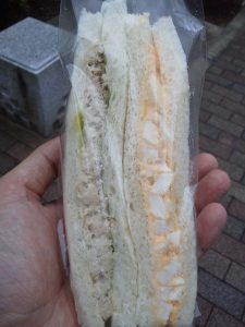 ツナタマゴサンド：こぱん