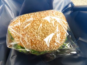 海老カツのパーカーサンド：ブリアン