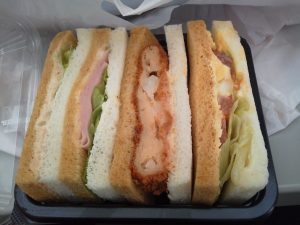 海老カツミックスサンド：FREDS CAFE