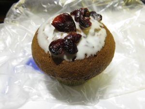 クランベリーショコラマフィン：志津屋
