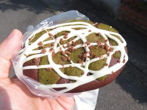 もちもち抹茶クリーム：進々堂