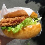 チキンフィレバーガー：プチシャンボール修学院店
