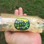 ザクザクきゅうりとたまごのサンド：進々堂北山店