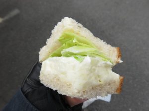 ポテトサラダサンド：ハヤシ