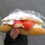 大人のいちごコッペ：ベーカリーカフェラパン