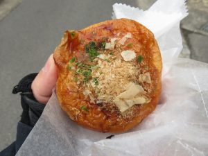 たこ焼きパン：セイジツベーカリー