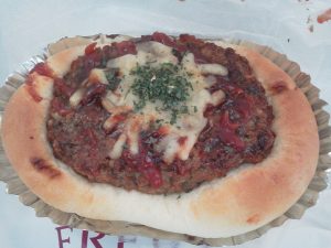 ビーフハンバーグ：FREDS CAFE