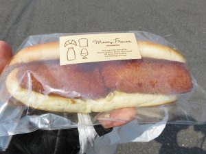 ハムカツタマゴロールサンドイッチ：マリーフランス