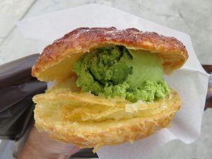 アイスクリームパイ（抹茶）：ブルージュ洛北