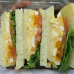 やわらかたまごサンド：小麦の郷ライフ伏見深草店