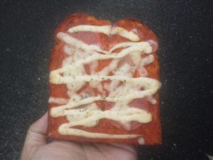 ピザトースト：小麦の郷