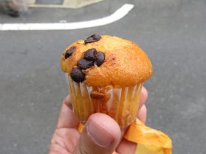 国産小麦のふんわりマフィン（ミニ/チョコ）：パン工房橙