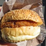 黒毛和牛メンチカツバーガー：進々堂北山店