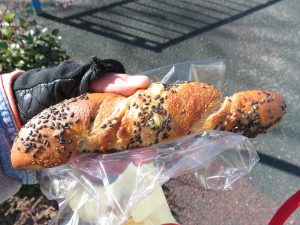 さつまいもとホワイトチョコのライ麦バトン：ソレイユ（甲子園）