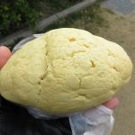 塩バターメロンパン：ボンシェール万代上野芝店