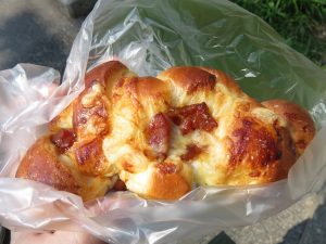 チーズダッカルビエピ：小麦の郷