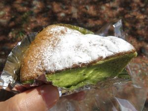 抹茶ケーキ：小麦の郷