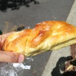 カスタード風味のねじりん棒：小麦の郷ライフ伏見深草店