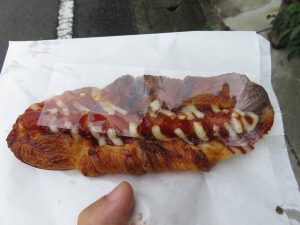 ロングソーセージのパン：マリーフランス